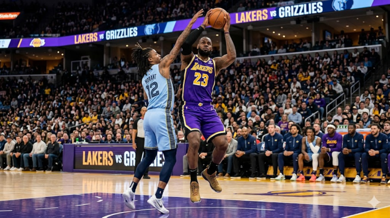 Lakers vs Memphis Grizzlies Match Player Stats