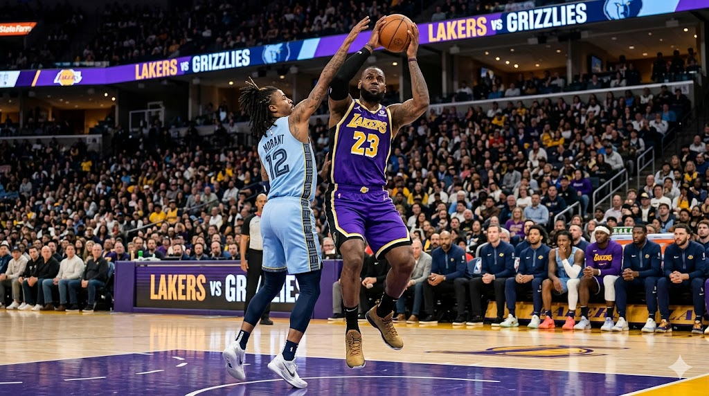 Lakers vs Memphis Grizzlies Match Player Stats