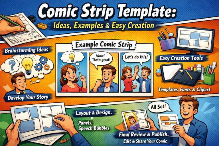 Comic Strip Template