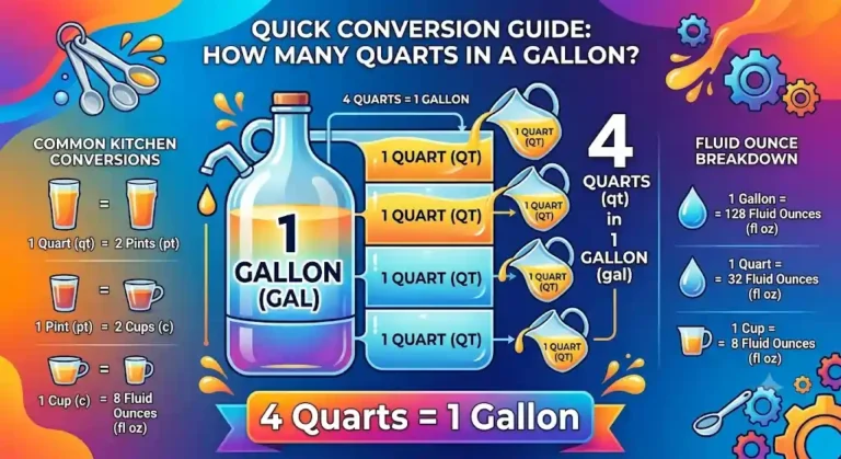 how many quarts in a gallon