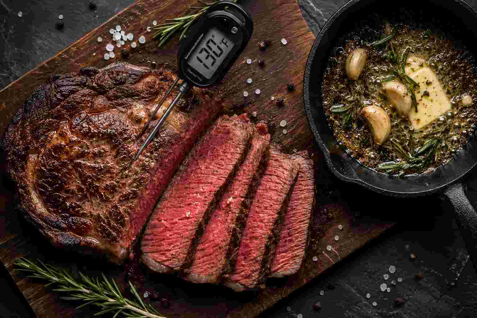 medium steak temp