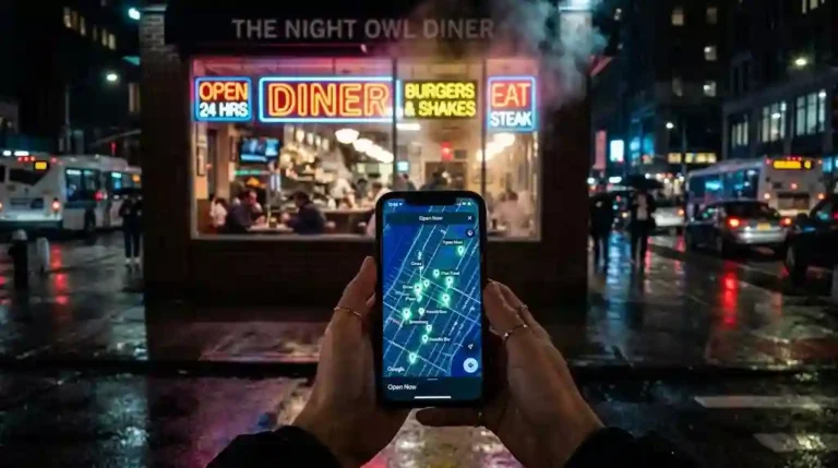 Food near me open now